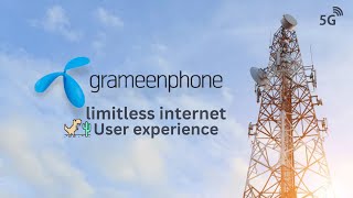 Grameenphone limitless internet User experience ⚡গ্রামীনফোন Limitless Internet কেমন স্পিড পাচ্ছি [upl. by Barris]