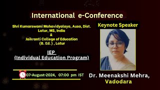 International Conference IEP Individual Education Program [upl. by Haimerej]