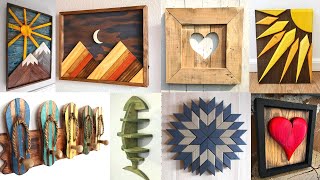 80 Woode Wall Art amp Decoration Ideas [upl. by Atul]