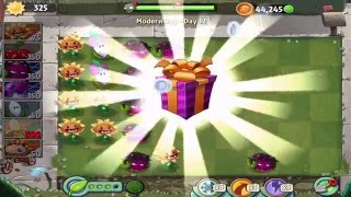 Plants vs Zombies 2 Modern Day  Day 12 Walkthrough [upl. by Zampino]