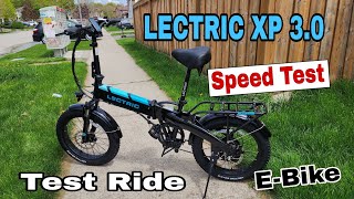 Best Electric Bike for the money Lectric XP 30 Test Ride [upl. by Onyx]