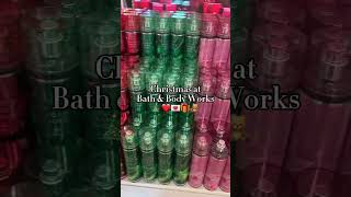 Christmas at bath and body 🩷🩵🎄shorts christmas bathandbodyworks christmasshorts [upl. by Innep25]