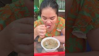 Eating Porridge asmr mukbang eating food eatingshow delicious eat foodie shorts cooking [upl. by Heringer]