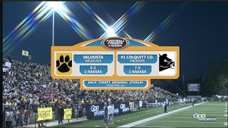 Colquitt County vs Valdosta  Oct 16 2015 [upl. by Gwen]