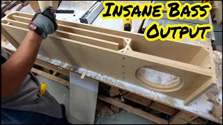 DIY Subwoofer Enclosure 2021 Edition  Caliwood Specialty [upl. by Norword]