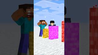 HELP Herobrine How Many Bedrock He Can Lay Down friendship shorts trending anime [upl. by Llenyr]