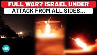 Full War Beginning Panic In Israel As It Faces Attack From Multiple Sides  IDF  Hezbollah  Iran [upl. by Adraynek618]