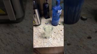 How to make a pint size vodka and sake bomb sake is the chaser [upl. by Maram156]