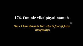 Sri Lalita Sahasranama Stotram With Meaning amp Lyrics [upl. by Eimorej]