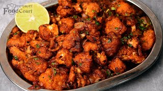 Crispy amp Tasty Gobi Fry Gobi Fry Recipe Cauliflower Fry [upl. by Bolt665]