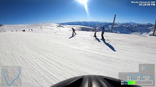 Zermatt Matterhorn Ski Run Matterhorn Glacier Paradise  Plateau Rosa [upl. by Rehpotirhc]