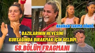 SURVÄ°VOR ALL STAR 2024 58BÃ–LÃœM FRAGMANINAGÄ°HAN TAKIMA DÃ–NDÃœHEVESÄ°NÄ° KURSAÄINDA BIRAKMAYA GELDÄ°M [upl. by Aloek]