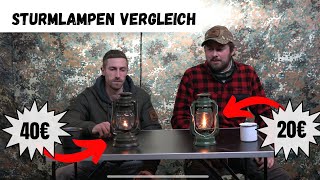 Billig Sturmlampe im Test  Petroleumlampe  bushcraftbayern [upl. by Ebag811]