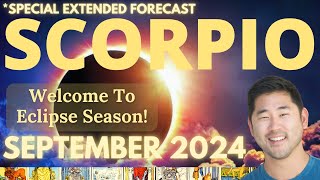 Scorpio September 2024 Your BIG Awakening With Powerful Eclipse Tarot Horoscope [upl. by Atires395]