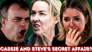 Secret BlastquotCassie and Steve’s SECRET Affair Coronation Street Spoilers You Won’t Believequot [upl. by Urbain]