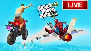 GTA 5 RAGNOLL LIVE STREAM SPIDERMAN IRONMAN FREEFIRE live gta freefire [upl. by Ahsaeym]