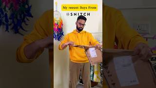 Snitch Haul 🤩 Baggy Jeans 👖😎  Unboxing ✅ unboxing mensfashion outfitideas shorts [upl. by Ontine]