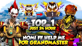 Playing Free Fire Until I Reach Grandmaster Region Top 100 [upl. by Reinold]