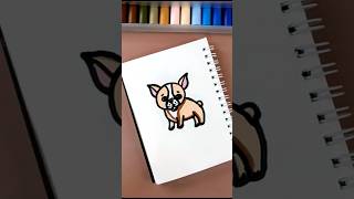 🐶 How to draw Dog  ❤️❤️ Dog Easy Drawing and Sketch Idea dog drawing sketching [upl. by Ynattyrb]