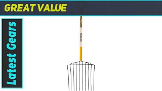 True Temper 1829500 10Tine Ensilage Fork The Best Tool for HeavyDuty Farm Work [upl. by Ylahtan712]