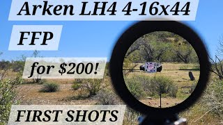 First Shots With The Arken LH4 416x44 [upl. by Sabino]