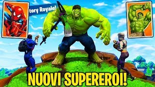 I NUOVI SUPEREROI DI FORTNITE FORTISSIMI  Fortnite ITA [upl. by Eniaral]