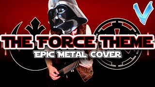 STAR WARS  The Force Theme EPIC METAL COVER Little V [upl. by Becht319]