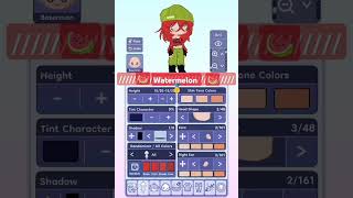 Making my avatar in 🍉 Gacha life 2 had an update 🍉 [upl. by Nirrek]