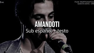 Amandoti — Måneskin sub español  testo [upl. by Suivatnad]