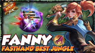 FANNY FASTHAND BEST BUILD amp EMBLEM 2024 MOST RECOMMENDED BUILD FOR FANNY USER  MOBILE LEGENDS [upl. by Vacuva]