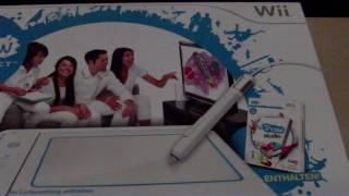 Unboxing  uDraw GameTablet Wii [upl. by Clothilde903]