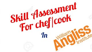 Chefcook skill assessment process in William Angliss RTOsimple and straight forward😊 [upl. by Naitsyrk441]