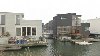 The Netherlands is building houses that float on water [upl. by Jezreel183]