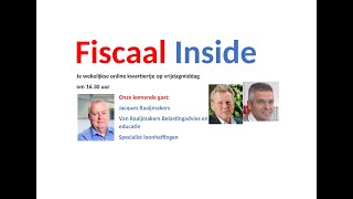 Fiscaal Inside 90 met Jacques Raaijmakers op 24 november 2023 [upl. by Vlad]