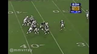 Tom Brady 1st Drive 2001 Week 2 vs NYJ [upl. by Limaj]