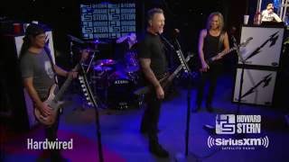 Metallica quotHardwiredquot Live on the Howard Stern Show [upl. by Gula]