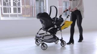 bugaboo bee³ demo  car seat adaptability [upl. by Aicilyhp]