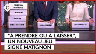 Le nouveau jeu de Matignon  “À prendre ou à laisser”  L’ABC  C à Vous  24012024 [upl. by Bolme]