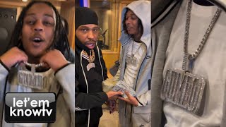 Bronx Rapper Dthang Gz Takes Off French Montanas Lil Chain Signs With Gumbo For A Big Chain amp Cash [upl. by Ainotna343]