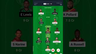 TKR vs SKN Dream11 Team  TKR vs SKN Cpl 2024 Dream11 Team  TKR vs SKN GL Team Today Match [upl. by Rea]