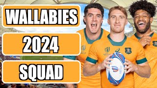 WALLABIES Name 38Man SQUAD For WALES amp GEORGIA Tests [upl. by Lzeil738]