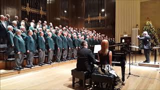 Pontarddulais Male Choir at The Brangwyn Swansea  Benedictus [upl. by Brout]