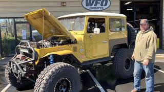 LS powered 3 Linked FJ40 on Ton’s and 40’s [upl. by Russ]