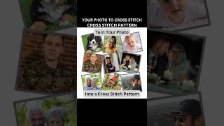 YOUR PHOTO TO CROSS STITCH Pattern by Welovit  welovitnet  welovit [upl. by Labannah]