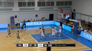 Martynas Varnas  2015 U18 European Championship [upl. by Chuipek]