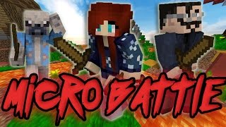 MINECRAFT MICRO BATTLE Beat The Hacker [upl. by Millwater]