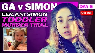 LIVE GA v Simon  Toddler Murder Trial  Day 6 [upl. by Alieka]