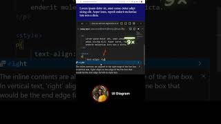 How to set Text Alignment in CSS  HTML css html webdesign alignment [upl. by Eelaroc]