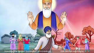 Guru Nanak amp The Two Villages  Story from Guru Nanaks Life [upl. by Annawat]