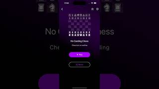 How to play No Castling Chess in Chess Remix [upl. by Annaerdna]